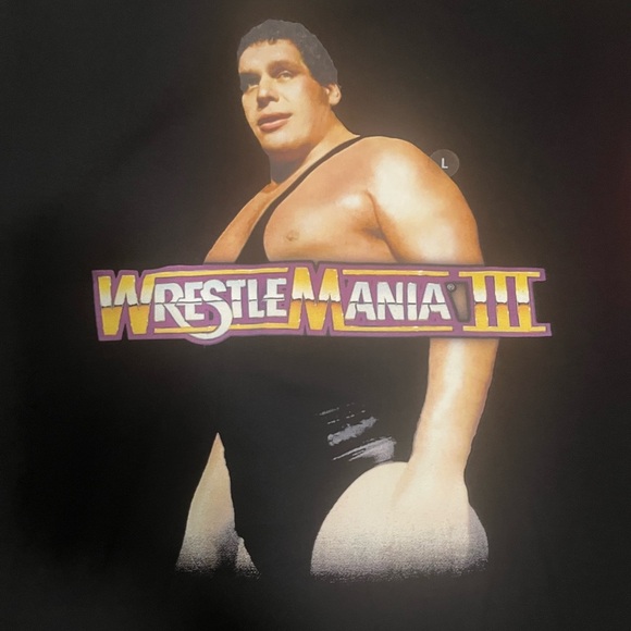 WWE WrestleMania 3 Andre The Giant Tee - Picture 3 of 4